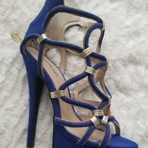 Cobalt Blue Bebe shoes